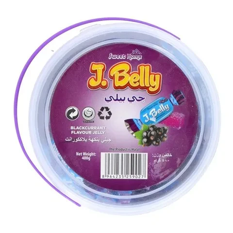 Sweet Home Chocolate Jelly Belly Black Currant 400G