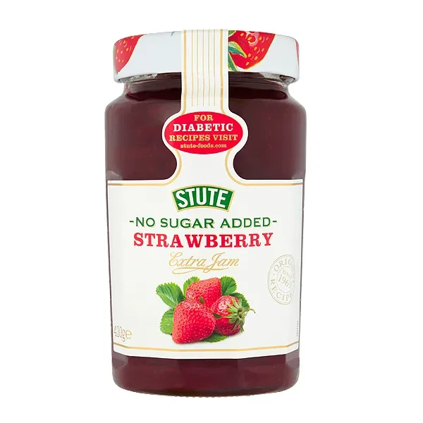 Stute Jam Regular Diabetic Strawberry 430G