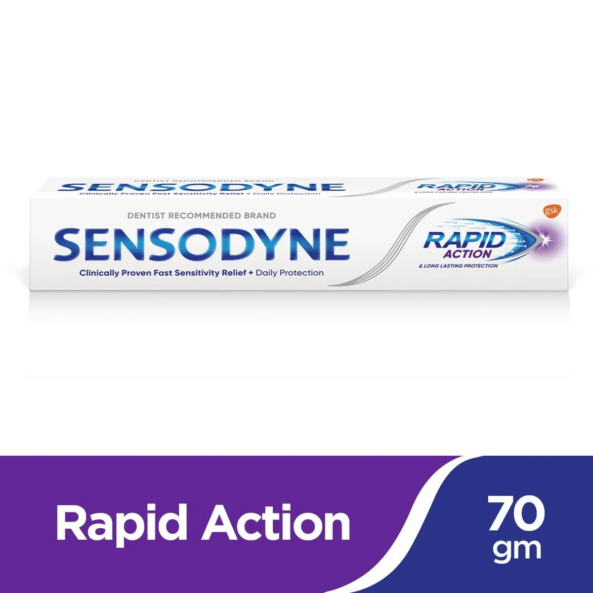 Sensodyne ToothPaste Rapid Action 70G Pk