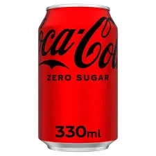 Cocacola Can Zero Sugar 330ML