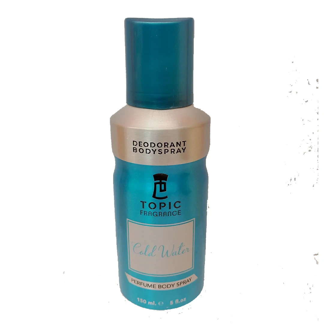 Topic Fragrances Deodorant body Cold Water 150Ml