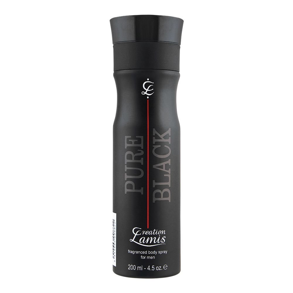 Creation Lamis Body Spray Pure Black 200Ml