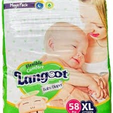 Langoot Baby Diapers XL-5 58P