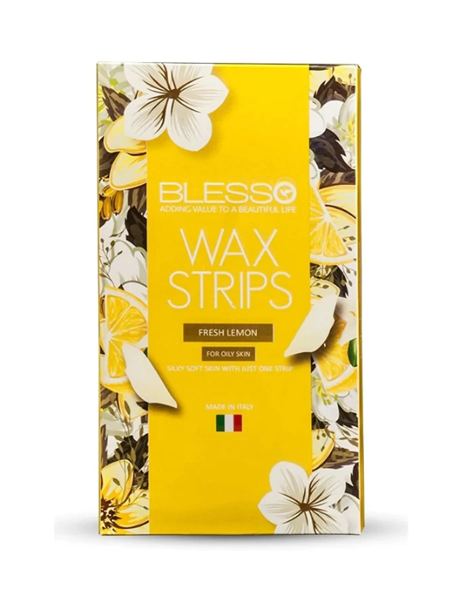 Blesso Wax Strips Lemon