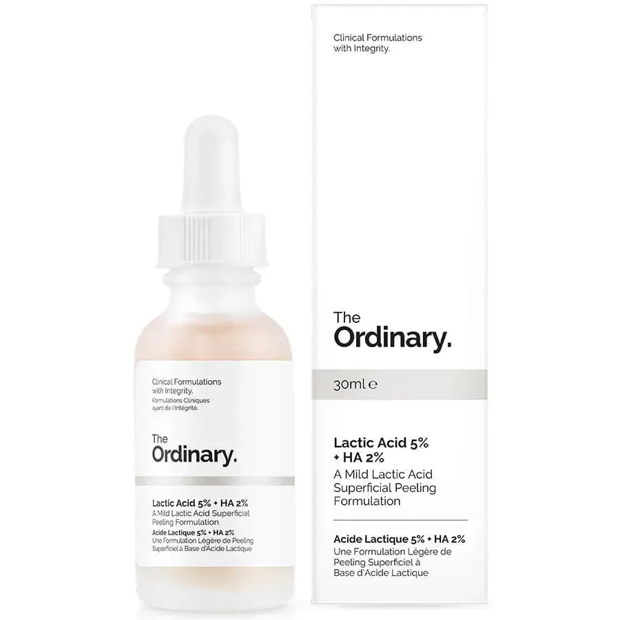 The Ordinary Face Serum Original Lactic Acid 5% + Ha 30ML