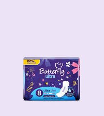 Butterfly Pads Ultra Thin L 8PC