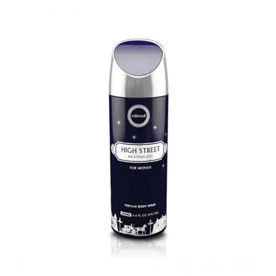 Armaf Deodorant Body Spray Women High Street Midnight 200ML