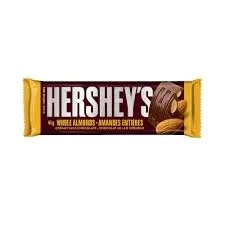 Hershey's Chocolate Bar Whole Almonds 43G