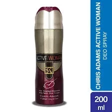 Chris Adams Deodorant Body Spray Active Woman 200ML
