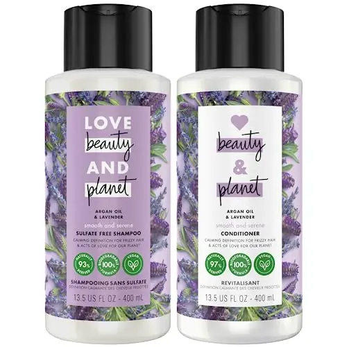 Love Beauty Planet Shampoo Soothe Nourish Sulfate Free 400ML