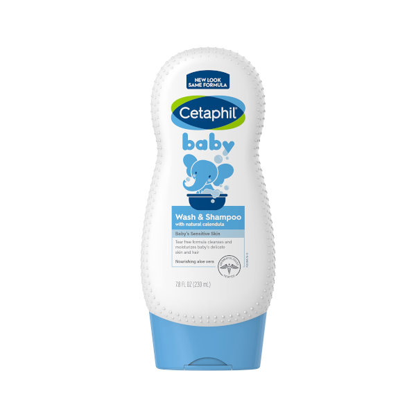 Cetaphil Baby Wash 2in1 Wash+Shampoo 230Ml