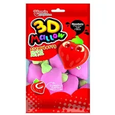 Tians Mallow 3D Hearts 100G