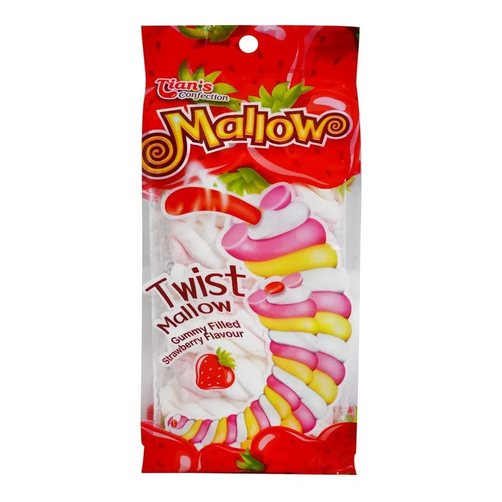 Tians Mallow Tiwst Strawberry 120G