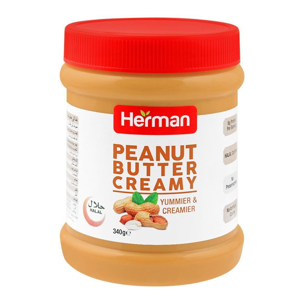 Herman Peanut Butter Creamy 340G