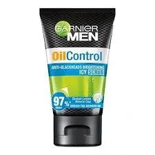 Garnier Face Wash Men Oil Control Icy Scrub 100G