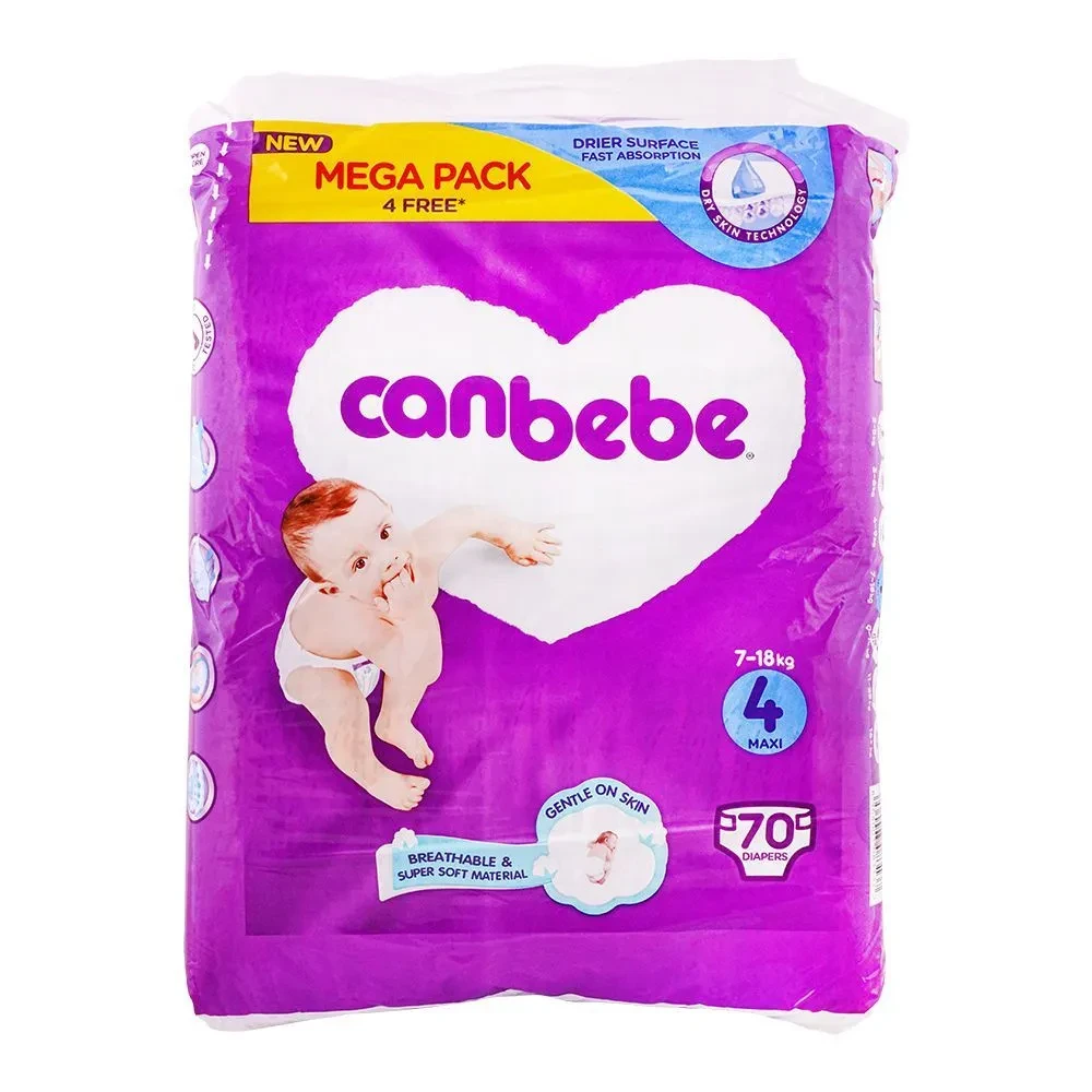 Canbebe Diaper 4-L 70P