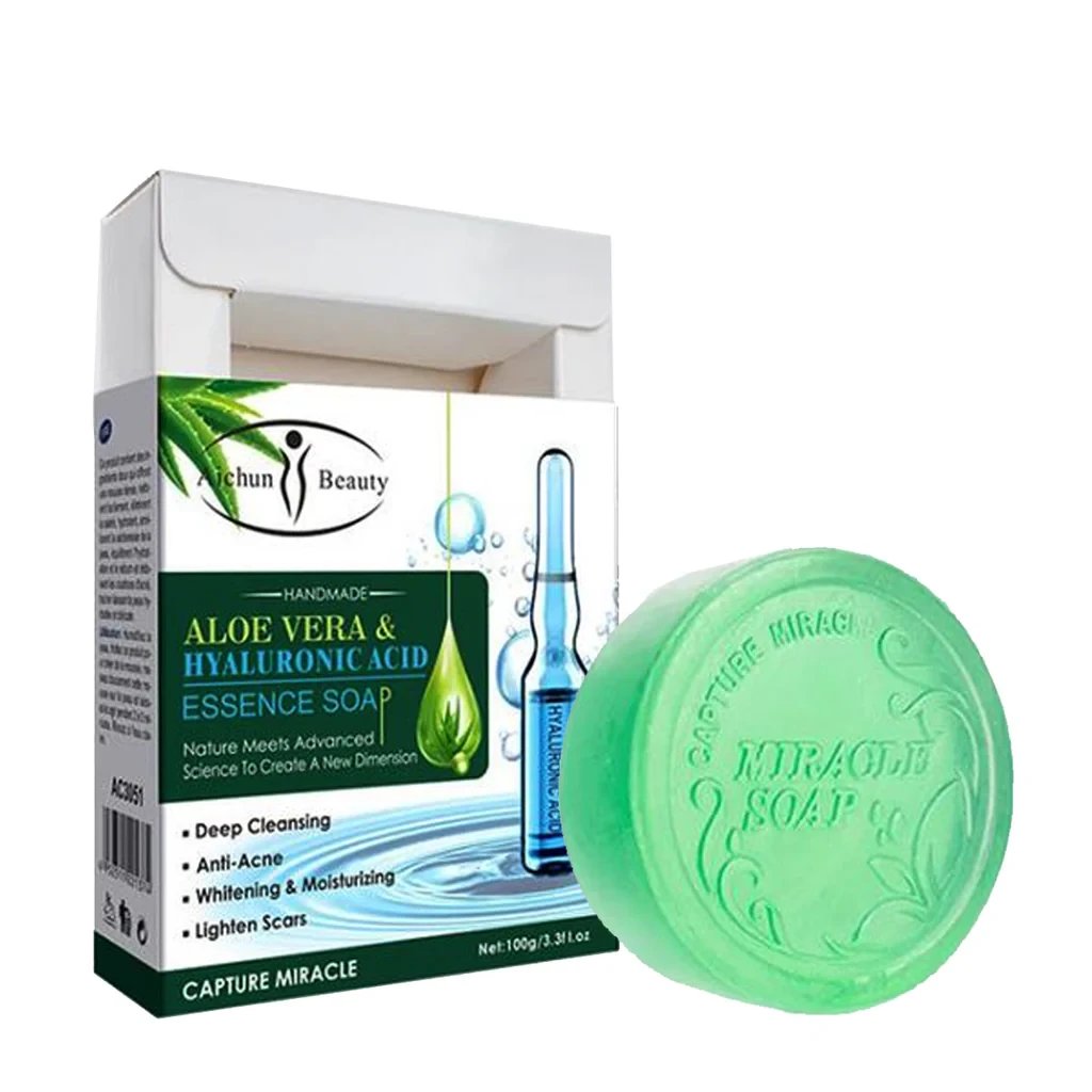 Aichun Beauty Soap Aloevera Hyaluronic 100G