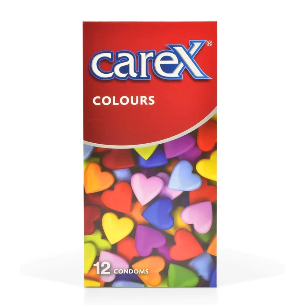 Carex Condom Colour 12P