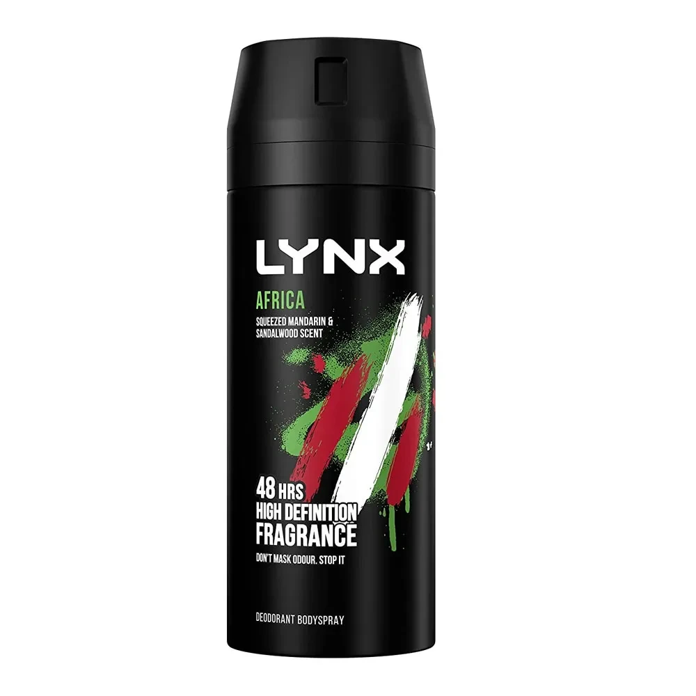 Lynx Deodorant Body Spray Africa 150ML