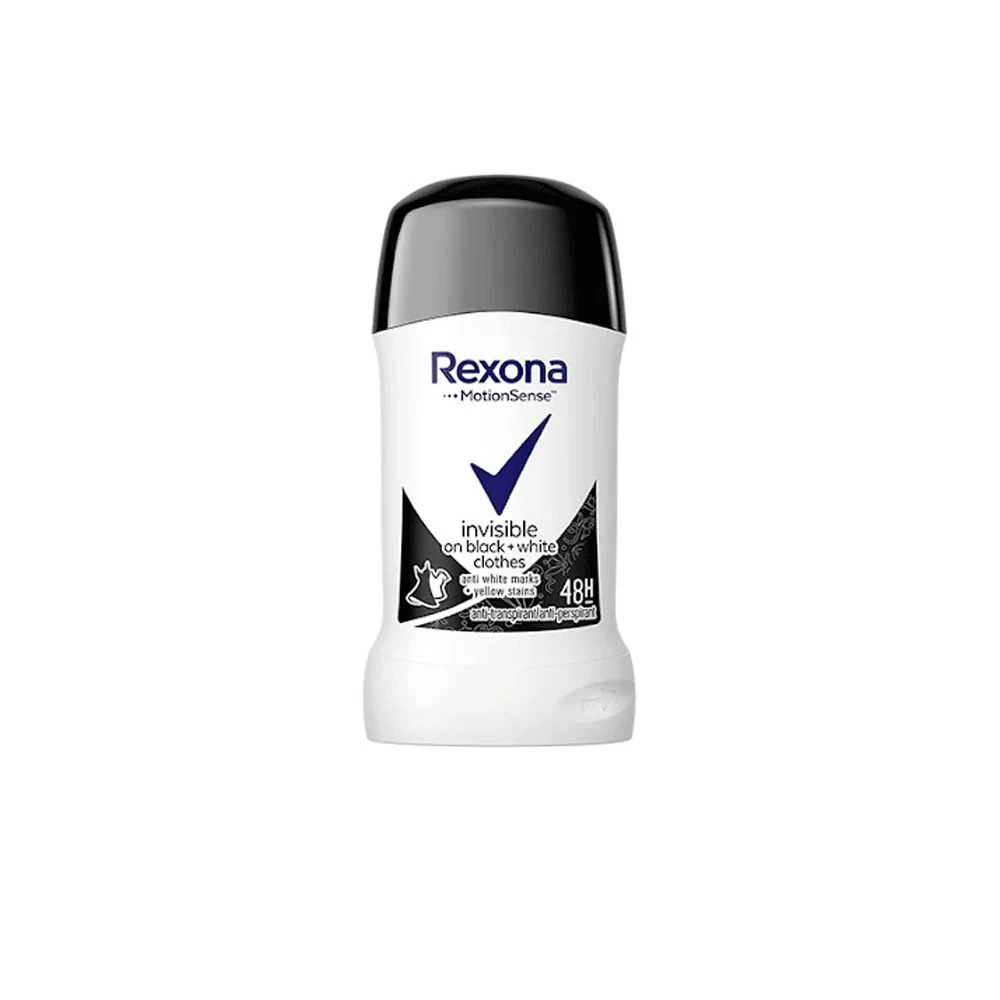 Rexona Deo Stick Invisible Black+White Clothes 40G