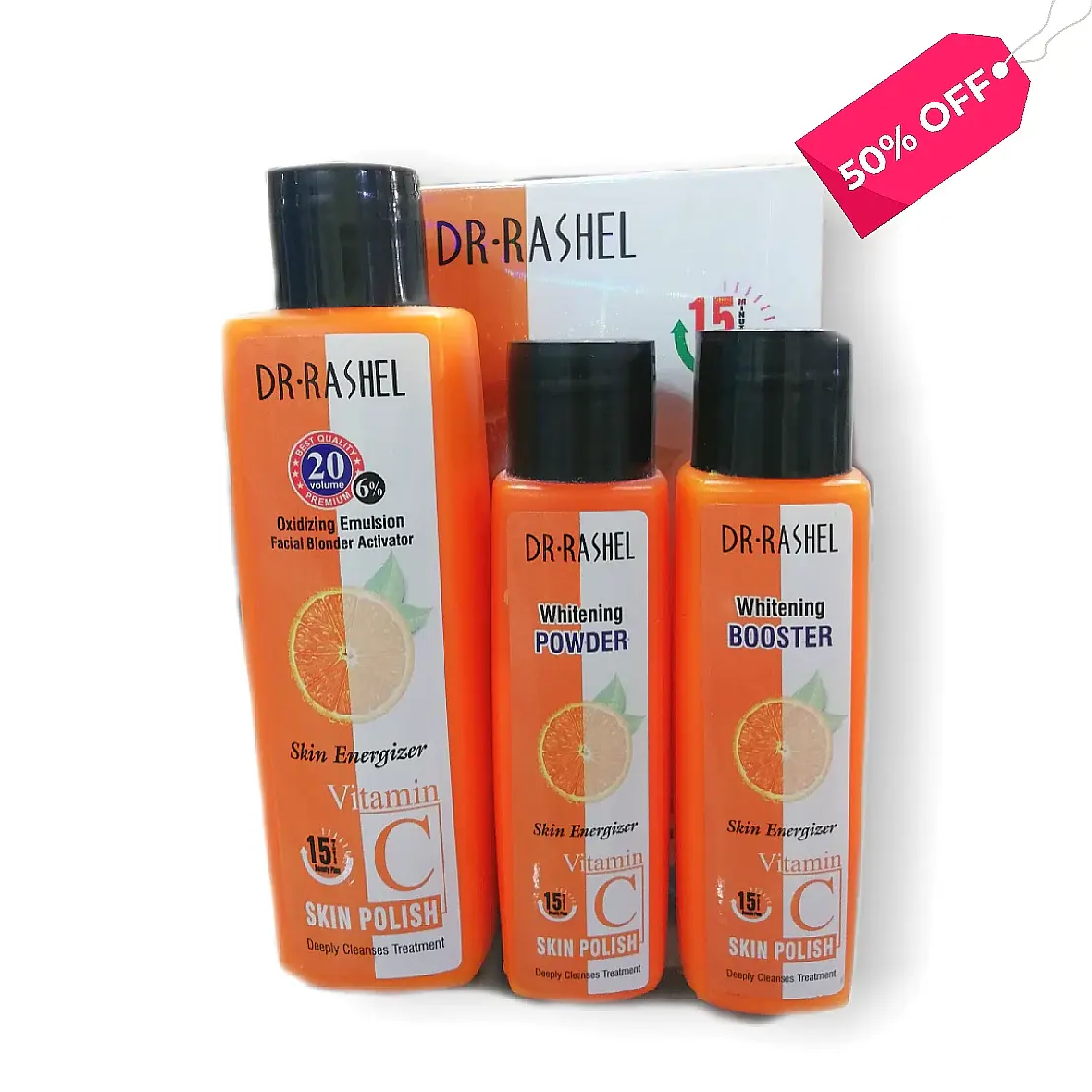 Dr Rashel Skin Polish Set Vitamin C 2S 500ml