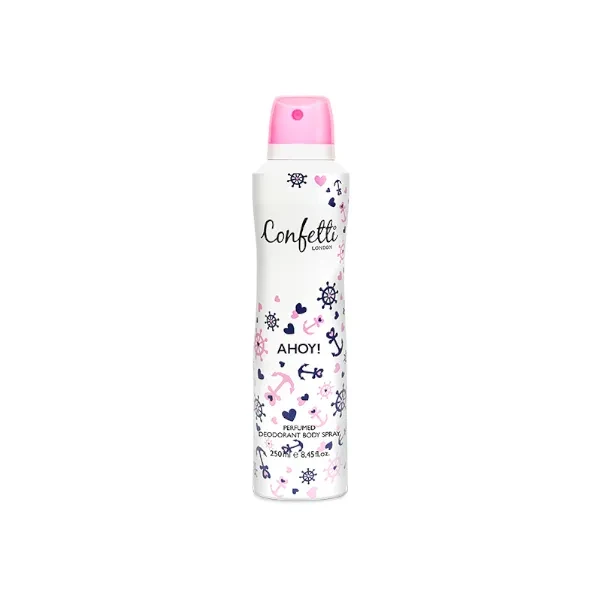 Confetti London Deodorant Body Spray Ahoy 250ML