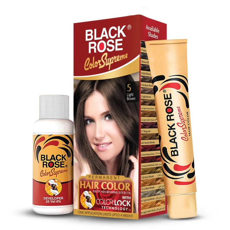 Black Rose Hair Color 05 Light Brown