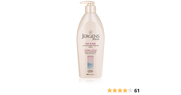 Jergens Lotion Fair And Soft 400Ml