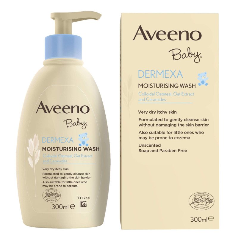 Aveeno B-Wash Dermexa Daily Emollient 280ml