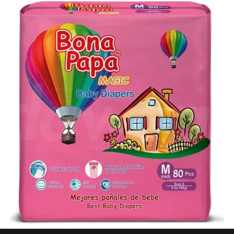 Bona Papa Diaper 3-M 80P