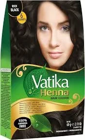 Vatika Hair color Powder Black