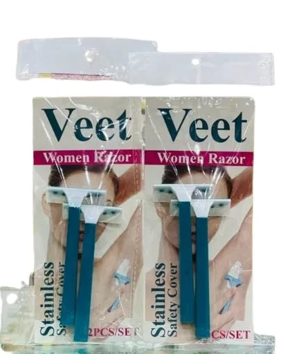 Veet Ladies Shaving Razors 2s