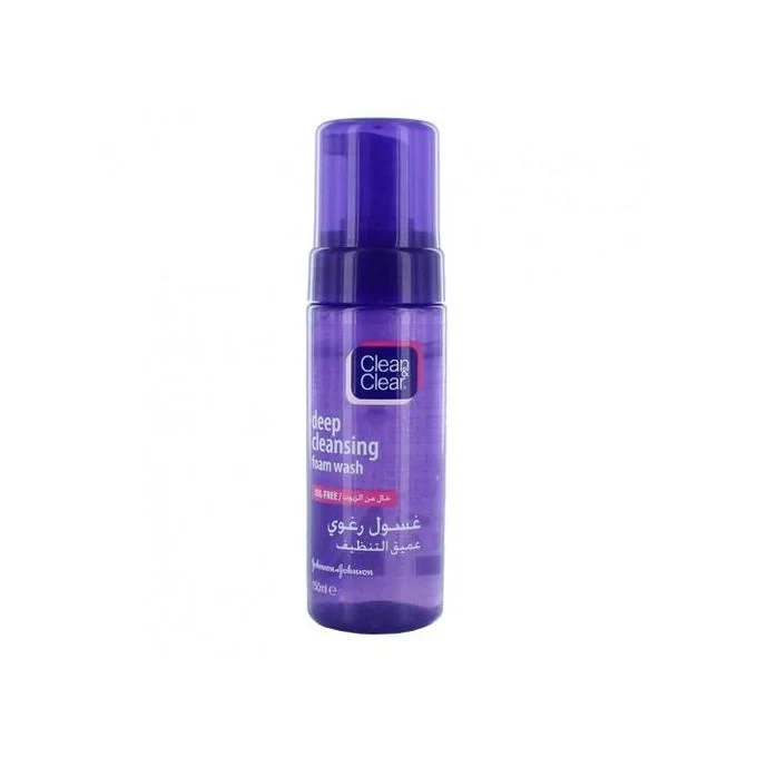 Clean And Clear Face Wash Fresh Foam Deep Action 150ML