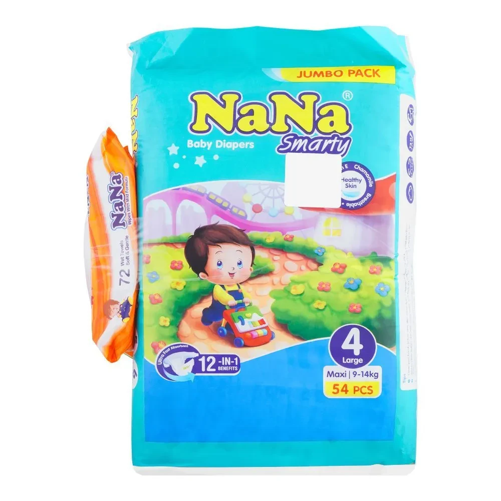 Nana Smarty Diaper 4-L 54P