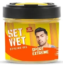 Set Wet Gel Jar Yellow Sport Extreme 250G