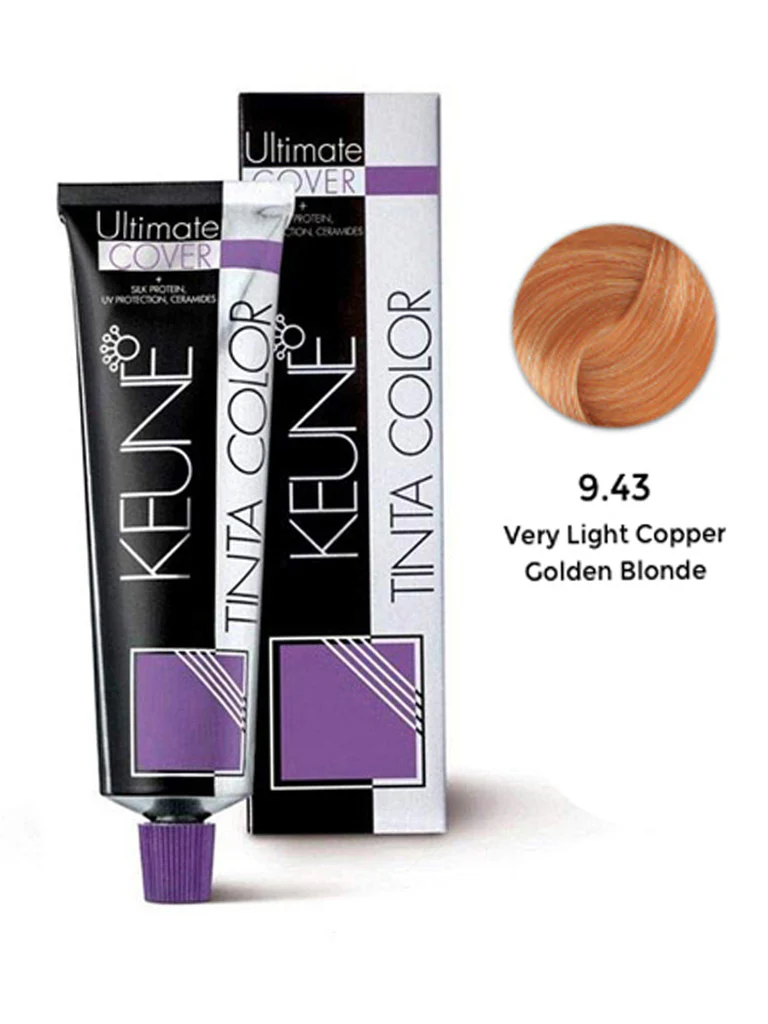 Keune Color Tinta 9.43 Very Light Copper Golden