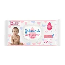 Johnsons Baby Wipes 72P