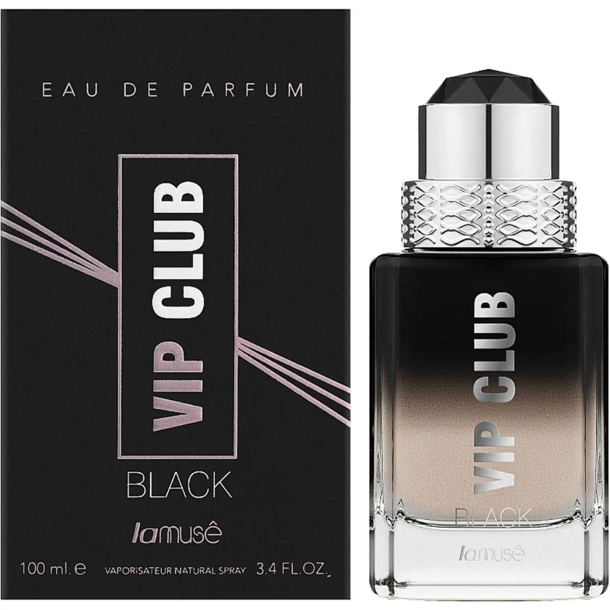 Lamuse Eau De Perfume Vip Club Black 100ML