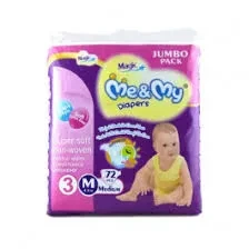 Me And My Diapers 3 Size 72PC