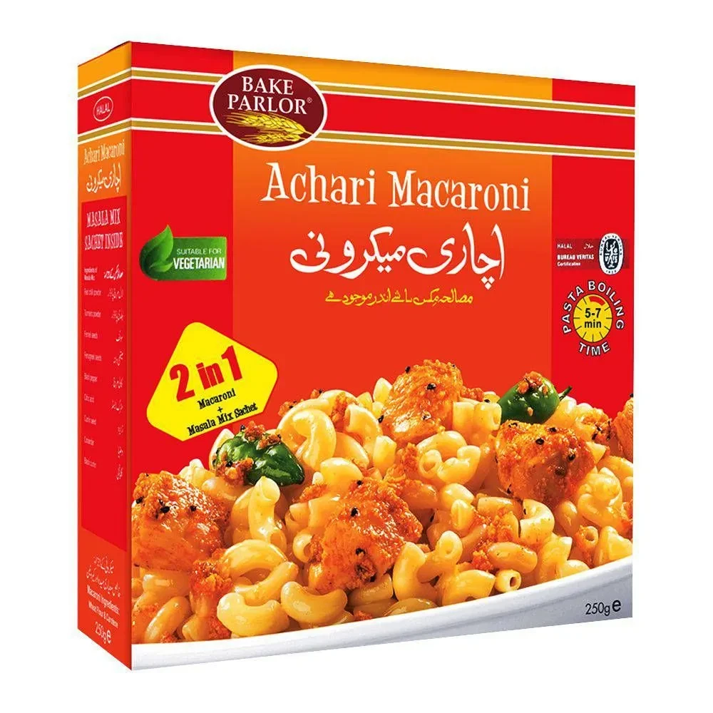 Bake Parlour Macaroni Box Achari 250G