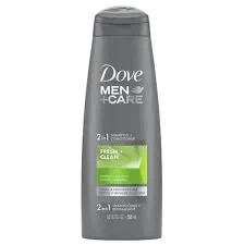 Dove Shampoo Mencare 2in1 Lime Cedarwood 355ML