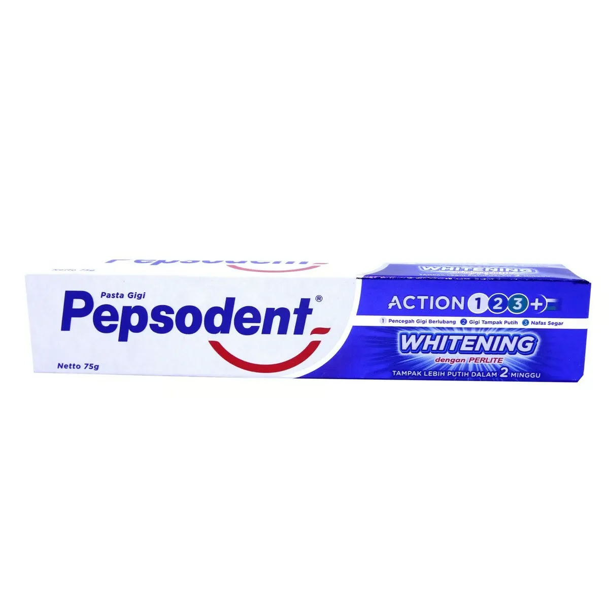 Pepsodent T-Paste Action 123 Whitening 75G