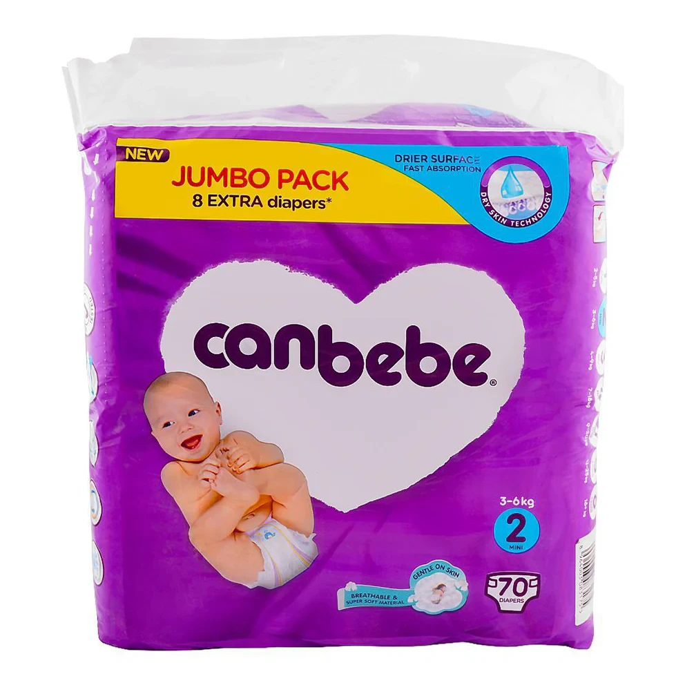 Canbebe Diaper 2-S 70P