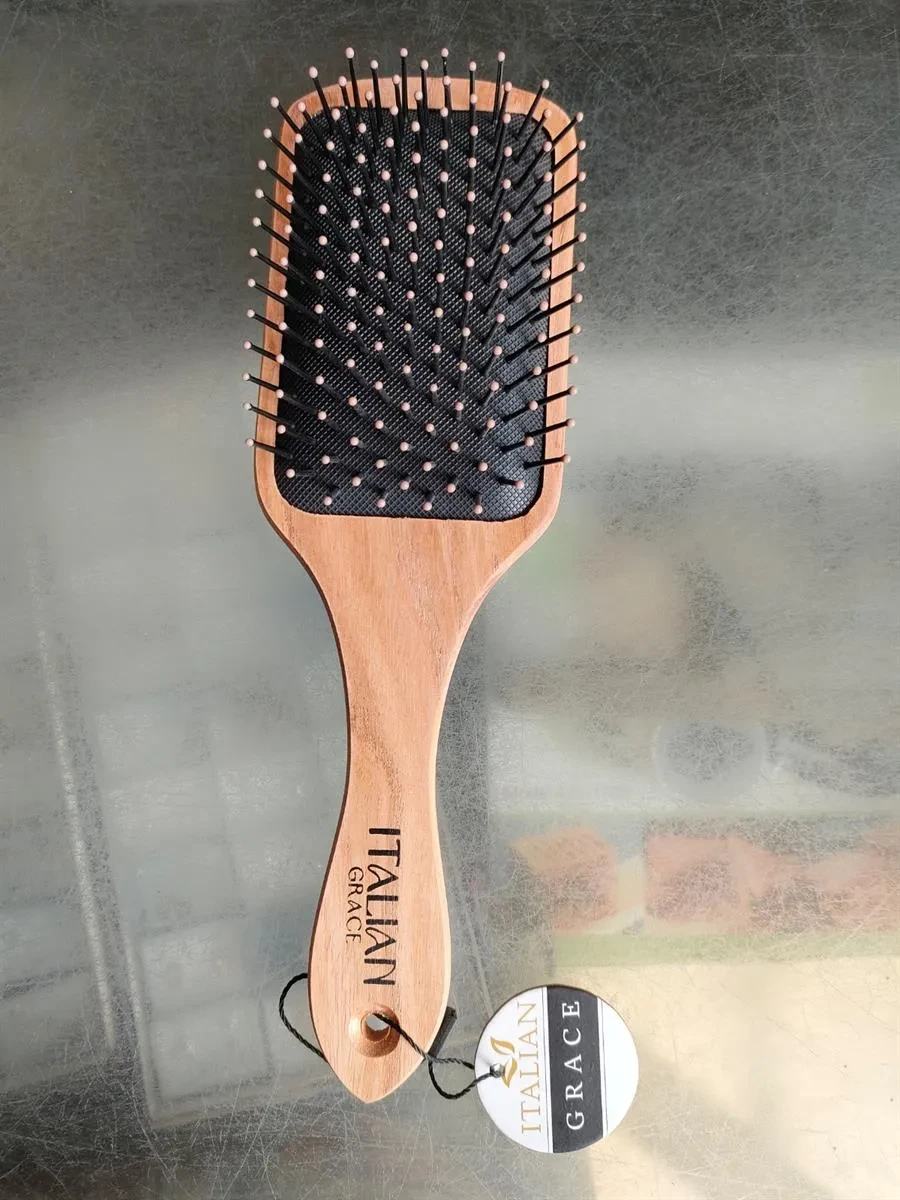 Italian Hair Brush WB0615SHR Wood