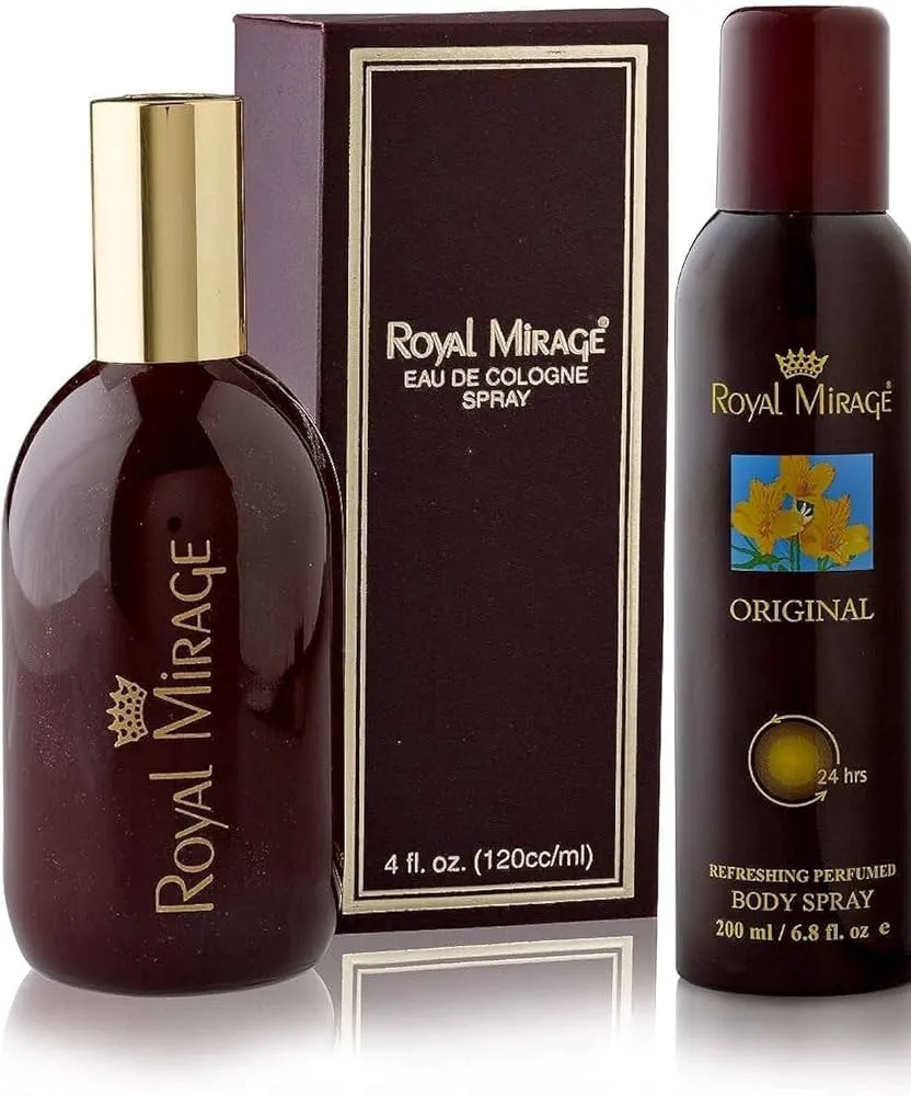 Royal Mirage Eau De Cologne Set Original 120ML