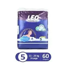 Leo Diapers 5-XL 60P