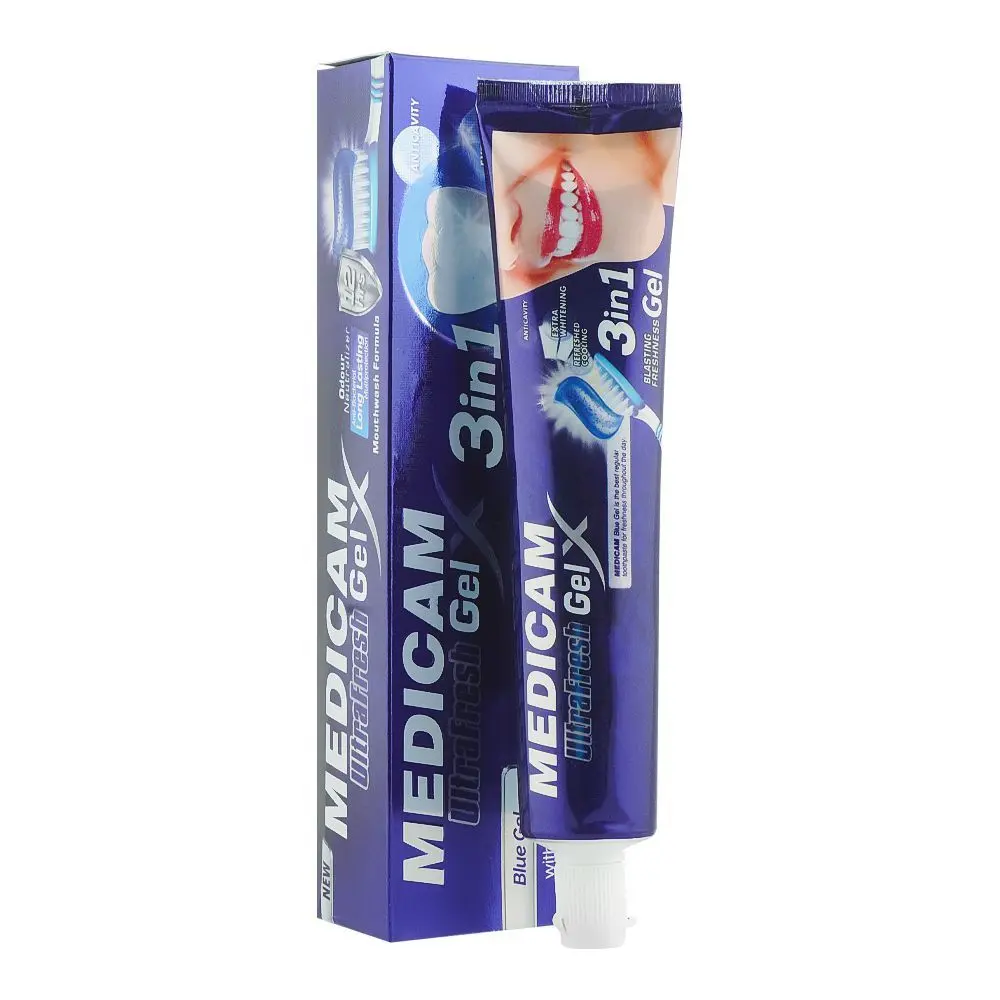 Medicam Tooth Paste Ultra Fresh Blue  Gel 3 In 1