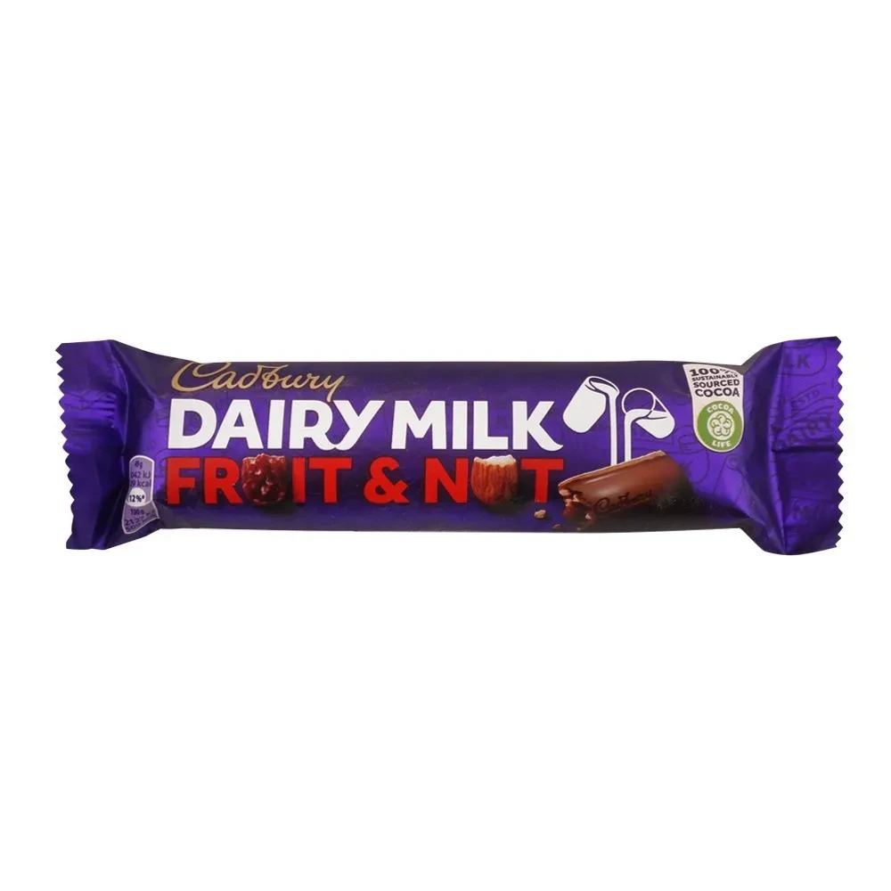 Cadbury Dairy Milk Chocolate Fruit And Nut 45G