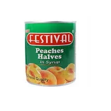 Festival Peach Halves In Syrup 820G