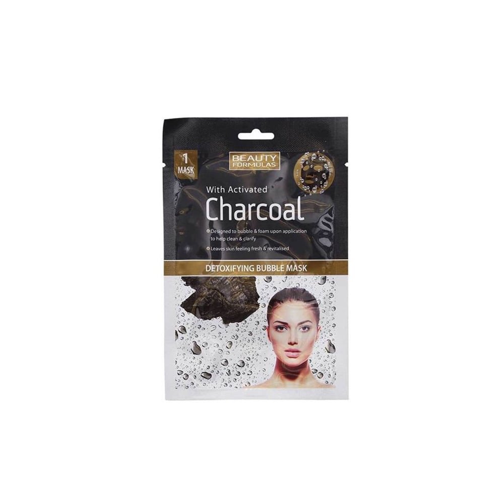 Beauty Formulas Bubble Mask Charcoal